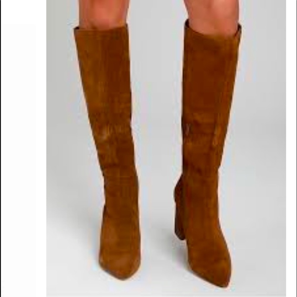 Free People Suede Tan Boots